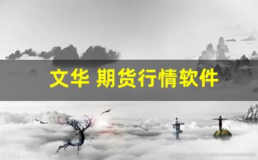 文华 期货行情软件(文华期货行情交易软件下载)_https://www.wanyuyiyao.com_上交所_第1张